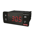 RS PRO Panel Mount PID Temperature Controller, 76 x 34.5mm 1 Input, 3 Output Relay, 230 V ac Supply Voltage ON/OFF, PID