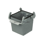HARTING Han B Heavy Duty Power Connector Hood, M40 Thread