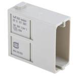 HARTING Heavy Duty Power Connector Module, 10A, Male, Han-Modular Series, 17 Contacts