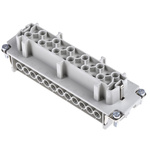 Epic Contact Heavy Duty Power Connector Module, 16A, Female, H-BE Series, 24 Contacts