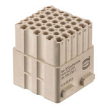 HARTING Heavy Duty Power Connector Module, 10A, Female, Han-Modular Series, 42 Contacts