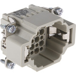 HARTING Heavy Duty Power Connector Module, 10A, Male, Han DD Series, 24 Contacts
