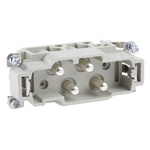 HARTING Heavy Duty Power Connector Insert, 80A, Male, Han K Series, 5 Contacts
