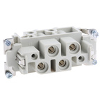 HARTING Heavy Duty Power Connector Insert, 80A, Female, Han K Series, 5 Contacts