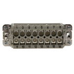 HARTING Heavy Duty Power Connector Insert, 16A, Male, Han A Series, 16 Contacts
