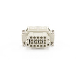 RS PRO Heavy Duty Power Connector Insert, 16A, Female, 18 Contacts
