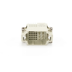 RS PRO Heavy Duty Power Connector Insert, 16A, Male, 8 → 24 Contacts