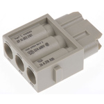 HARTING Heavy Duty Power Connector Module, 40A, Female, Han-Modular Series, 3 Contacts