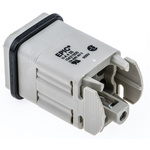Epic Contact Heavy Duty Power Connector Insert, 10A, Male, H-A Series, 4 Contacts