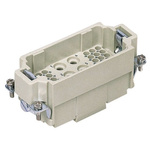 HARTING Heavy Duty Power Connector Insert, 10 A, 40 A, Female, Han K Series, 43 Contacts