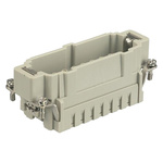 HARTING Heavy Duty Power Connector Insert, 16A, Male, Han E HMC Series, 16 Contacts