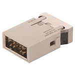 HARTING Heavy Duty Power Connector Module, 10A, Male, Han-Modular Series, 4 Contacts