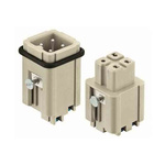 Harting Heavy Duty Power Connector Insert, 10A, Female, Han A Series, 3 Contacts