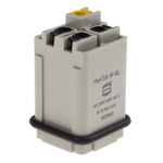 HARTING Heavy Duty Power Connector Insert, 10A, Male, Han A Series, 3 Contacts