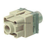 HARTING Heavy Duty Power Connector Module, 200A, Female, Han-Modular Series, 1 Contacts
