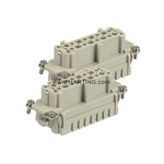 HARTING Heavy Duty Power Connector Insert, 16A, Female, Han ES Series, 16 Contacts