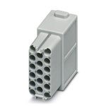 Phoenix Contact Heavy Duty Power Connector Module, 10A, Female, HC-M-17 Series, 17 Contacts