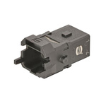 HARTING Heavy Duty Power Connector Insert, 10A, Male, Han 1A Series, 5 Contacts