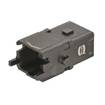 HARTING Heavy Duty Power Connector Insert, 10A, Male, Han 1A Series, 5 Contacts
