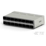 TE Connectivity SFP56 Connector & Cage Female 16-Port 20-Position, 2340033-5