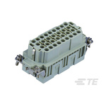TE Connectivity Heavy Duty Power Connector Insert, 16A, Female, HDC HE Series, 32 Contacts