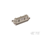 TE Connectivity Heavy Duty Power Connector Insert, 16A, Female, HDC HE Series, 24 Contacts