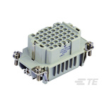 TE Connectivity Heavy Duty Power Connector Insert, 10A, Female, HDC HDD Series, 42 Contacts