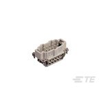 TE Connectivity Heavy Duty Power Connector Insert, 16A, HDC HE Series, 10 Contacts