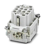 Phoenix Contact Heavy Duty Power Connector Module, 16A, Female, HC Series, 10 Contacts