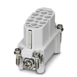 Phoenix Contact Heavy Duty Power Connector Module, 10A, Female, HC Series, 15 Contacts