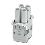 Phoenix Contact Heavy Duty Power Connector Insert, 40A, Female,  HC-COM-Q4 Series, 4 Contacts