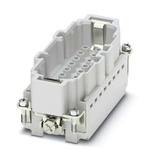 Phoenix Contact Heavy Duty Power Connector Insert, 16A, Female,  HC-HV06 Series, 6 Contacts