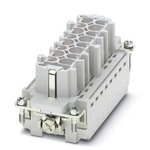 Phoenix Contact Heavy Duty Power Connector Insert, 16A, Female,  HC-HV06 Series, 4 Contacts