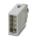 Phoenix Contact Heavy Duty Power Connector Module, 5A, Male, HC-M-08-GBIT Series, 8 Contacts