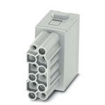 Phoenix Contact Heavy Duty Power Connector Module, 10A, Female, HC-M-12 Series, 12 Contacts