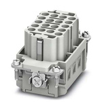 Phoenix Contact Heavy Duty Power Connector Insert, 16A, Female, HC-BB18 Series, 18 Contacts