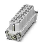 Phoenix Contact Heavy Duty Power Connector Insert, 10A, Female, HC-D64 Series, 64 Contacts