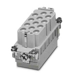 Phoenix Contact Heavy Duty Power Connector Insert, 10A, Female, HC-K12/2 Series, 12 Contacts