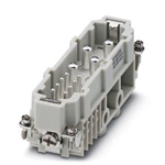 Phoenix Contact Heavy Duty Power Connector Insert, 80A, Female,  HC-K 4 Series, 4 Contacts