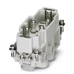 Phoenix Contact Heavy Duty Power Connector Insert, 80A, Female,  HC-K 4 Series, 4 Contacts