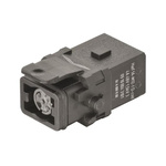 HARTING Heavy Duty Power Connector Insert, 4A, Female, Han 1A Series, 4 Contacts