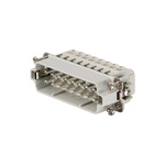 Weidmuller Contact Insert, 22A, Male, HA Series, 16 Contacts