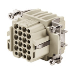 Weidmuller Contact Insert, 10A, Female, HDD Series, 24 Contacts