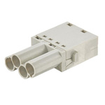 HARTING Heavy Duty Power Connector Module, 40A, Male, Han-Modular Series, 4 Contacts