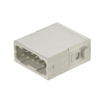 HARTING Heavy Duty Power Connector Module, 10A, Male, Han-Modular Series, 12 Contacts