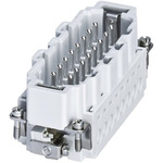 Phoenix Contact Heavy Duty Power Connector Insert, 16A, Male, HEAVYCON B16 Series, 16 Contacts