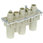 HARTING Heavy Duty Power Connector Insert, 200A, Female, HAN K, High Current Connectors Series, 3 Contacts