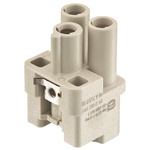 HARTING Heavy Duty Power Connector Insert, 40A, Female, HAN Q Series, 2 Contacts