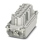Phoenix Contact Contact Insert, HC,16P+E, Rated At 16A, 500 V
