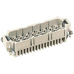 HARTING Heavy Duty Power Connector Insert, 10A, Male, Han D HMC Series, 64 Contacts
